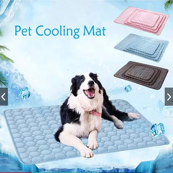 Коврик для льда, коврик для собак, охлаждающие принадлежности для маленьких и крупных домашних животных, летние зоотовары
