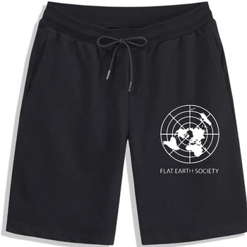 Мужские шорты Flat Earth Society cool С Логотипом На Нагрудном Кармане, Карта Земли, Молодежные Шорты cool cool & cool Для Мужчин, Модный Хлопок cool f