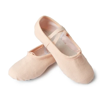 Мягкая танцевальная обувь, женские балетки из дышащей ткани, женские нескользящие удобные танцевальные кроссовки для занятий йогой