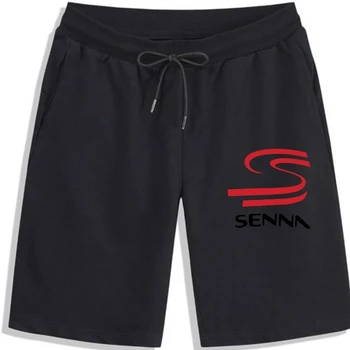 Официальные мужские шорты Ayrton Senna White - AS 15 110