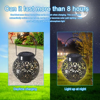 4шт Садовый Солнечный свет Водонепроницаемый наружный фонарь Ip44, 3 люмена, замена лампочки, атмосферный светильник для кемпинга, ландшафта