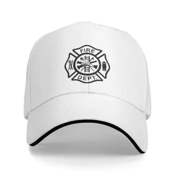 Бейсбольная кепка пожарных подразделений унисекс в стиле панк, черная, для взрослых, регулируемая шляпа для папы, для мужчин и женщин, защита от солнца
