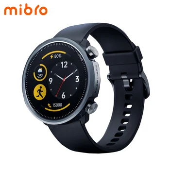 Умные часы Mibro Watch A1, измеряющие уровень кислорода в крови, пульсометр, водонепроницаемые спортивные смарт-часы Bluetooth 5.0 для мужчин и женщин для Android IOS