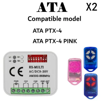 ATA PTX4 433,92 МГц пульт дистанционного управления ATA PTX-4 с подвижным кодом Замена гаражных ворот на пульт дистанционного управления приемником