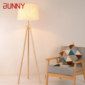 Торшер BUNNY Nordic в стиле современного искусства, семейная гостиная, спальня рядом с диваном, креативный светодиодный декоративный светильник