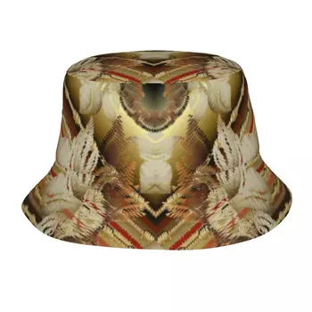 Повседневная солнцезащитная шляпа унисекс с цветочным рисунком в стиле барокко, панама в стиле хип-хоп, Рыбацкая шляпа Панама