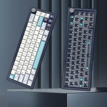 Проводная клавиатура с 67 клавишами, механическая клавиатура с RGB подсветкой, компьютерные аксессуары, проводная игровая клавиатура USB для настольного портативного ПК