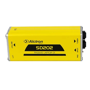 SD202 Пассивный DI Box с преобразованием импеданса DI BOX с эффектом коробки прямого подключения электрогитары