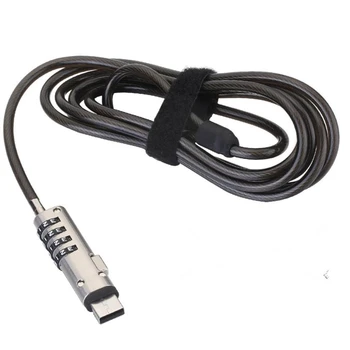 20X4 Цифровой универсальный замок для USB-кабеля для ноутбука, замок для компьютера