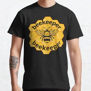 beekipper bee забавный подарок оптимистичный honeycomb2023 новая модная футболка для спортивного досуга С коротким рукавом