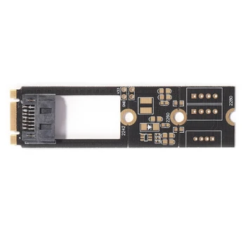 M.2 B-M Ключ к плате SATA3.0 Riser Card M.2 NGFF к плате-адаптеру SATA3.0 7-контактный