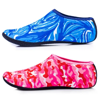 Камуфляжная Водная обувь, Противоскользящая Болотная обувь для моря, Тапочки для плавания, Водная обувь, Обувь для босиком, Пляжная обувь