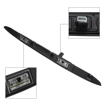 7170676 Трудозатратная ручка для крышки заднего багажника, черная, простая в установке, антивозрастная ручка для крышки багажника с кнопкой для X5 E53