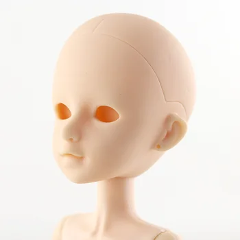 36 см 22 Подвижных сустава, Кукла BJD, женское обнаженное тело, 3D Глаза, Лысая голова, Кукла для макияжа 