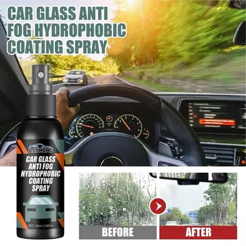 Покрытие лобового стекла Средство для восстановления пластика автомобиля Средство для покрытия автомобильных стекол Водонепроницаемый Спрей для защиты от запотевания Спрей для полировки автомобиля воском