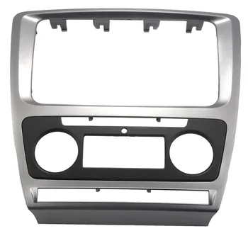 Радиоприемник 2 Din для Skoda Octavia Аудио Стерео панель для монтажа Монтажный комплект для приборной панели Адаптер для отделки рамы