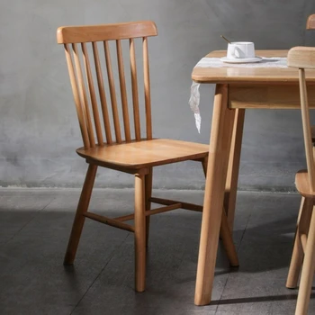 Обеденный стул Oak Nordic, Современные комоды, Спинка для стульев в гостиной, Письменный стол Sedie Da Pranzo, Кухонная мебель A2