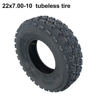 Вакуумная шина 22x7,00-10 дюймов для картинга, квадроцикла UTV, багги, шины для передних или задних колес