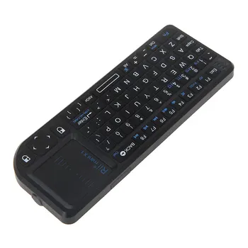 Портативная беспроводная клавиатура Rii® mini X1 2.4G, Сенсорная панель, мышь для ПК, ноутбука, Smart TV, черный