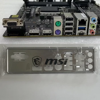 Оригинал/OEM для MSI MSI PRO B660M-P WIFI DDR4 Защитная панель ввода-вывода Задняя панель кронштейн-обманка