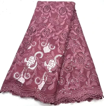 Роскошное тюлевое вышитое кружево, Африканская ткань 2023, Высококачественные Женские вечерние свадебные платья, Материал для шитья, Французская сетка для вышивания