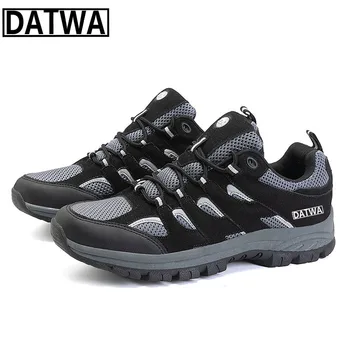 Мужская спортивная обувь Datwa 2024, уличная походная обувь для рыбалки, дышащая походная обувь Плюс нескользящая износостойкая обувь для рыбалки