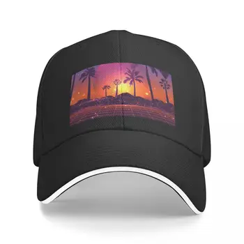Новая бейсбольная кепка Sunset Synthwave State of Mind, брендовые мужские кепки, пляжная шляпа в стиле хип-хоп, походная шляпа, кепка для мужчин и женщин