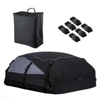 Сумка для хранения в автомобиле, сумка для крыши автомобиля, Оригинальная сумка для крыши автомобиля любого размера, с багажником на крыше или без него, водонепроницаемая