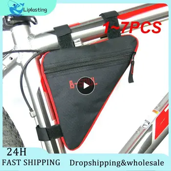 1-7 шт. Водонепроницаемая сумка для рамы с треугольной передней трубкой, велосипедные сумки, сумка для горного велосипеда, держатель рамы, седельная сумка для MTB велоспорта