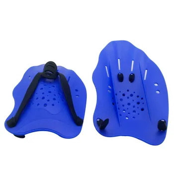1 пара Плавательных Весел Тренировочные Легкие Плавательные Перепончатые Регулируемые Ручные Перепончатые Перчатки Ласты для Мужчин Женщин Детей