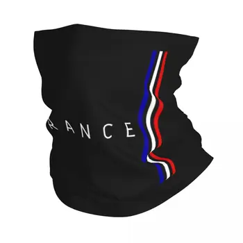 Французский Флаг Франция Гордость Бандана Шейная Гетра для Лыжного Кемпинга Мужчины Женщины Обернуть Шарф Патриотической Повязкой Теплее