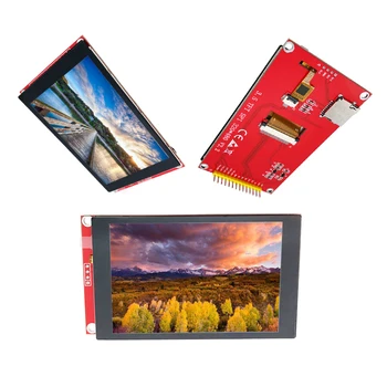 3,5-дюймовый TFT LCD IPS Модуль Последовательного Порта SPI ILI9488 ILI9486 с емкостным Сенсорным Экраном RGB320 *480 esp32 Бесплатная Доставка