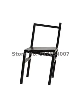 Изготовленный на заказ обеденный стул Nordic Ins Creative Master Design С нестандартной индивидуальностью, сетчатый стул Celebrity Studio с наклоном из массива дерева